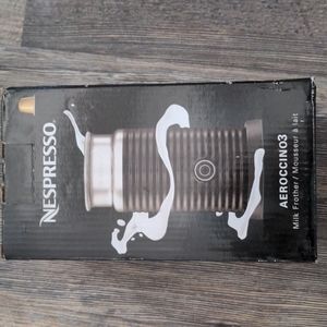 New Nespresso aeroccino 3 milk frother